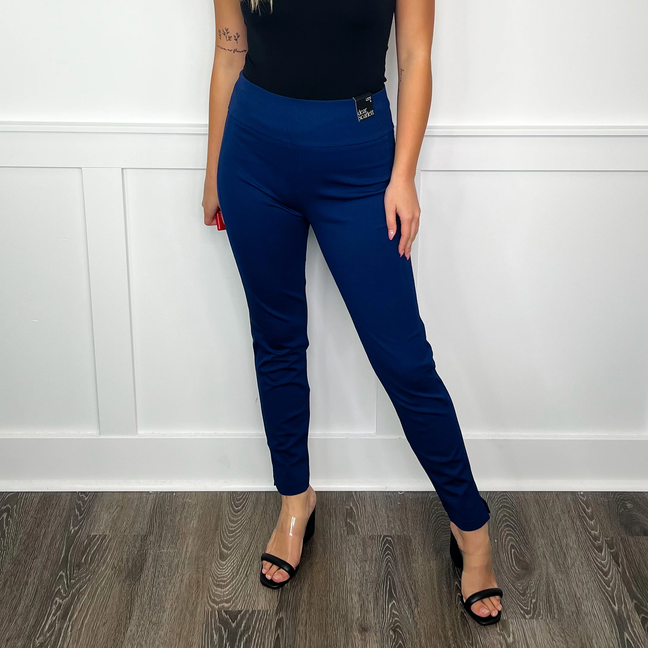 28" Inseam Dear Scarlett Big Money Moves High-Rise Bottoms - 12 colors! - Image 10