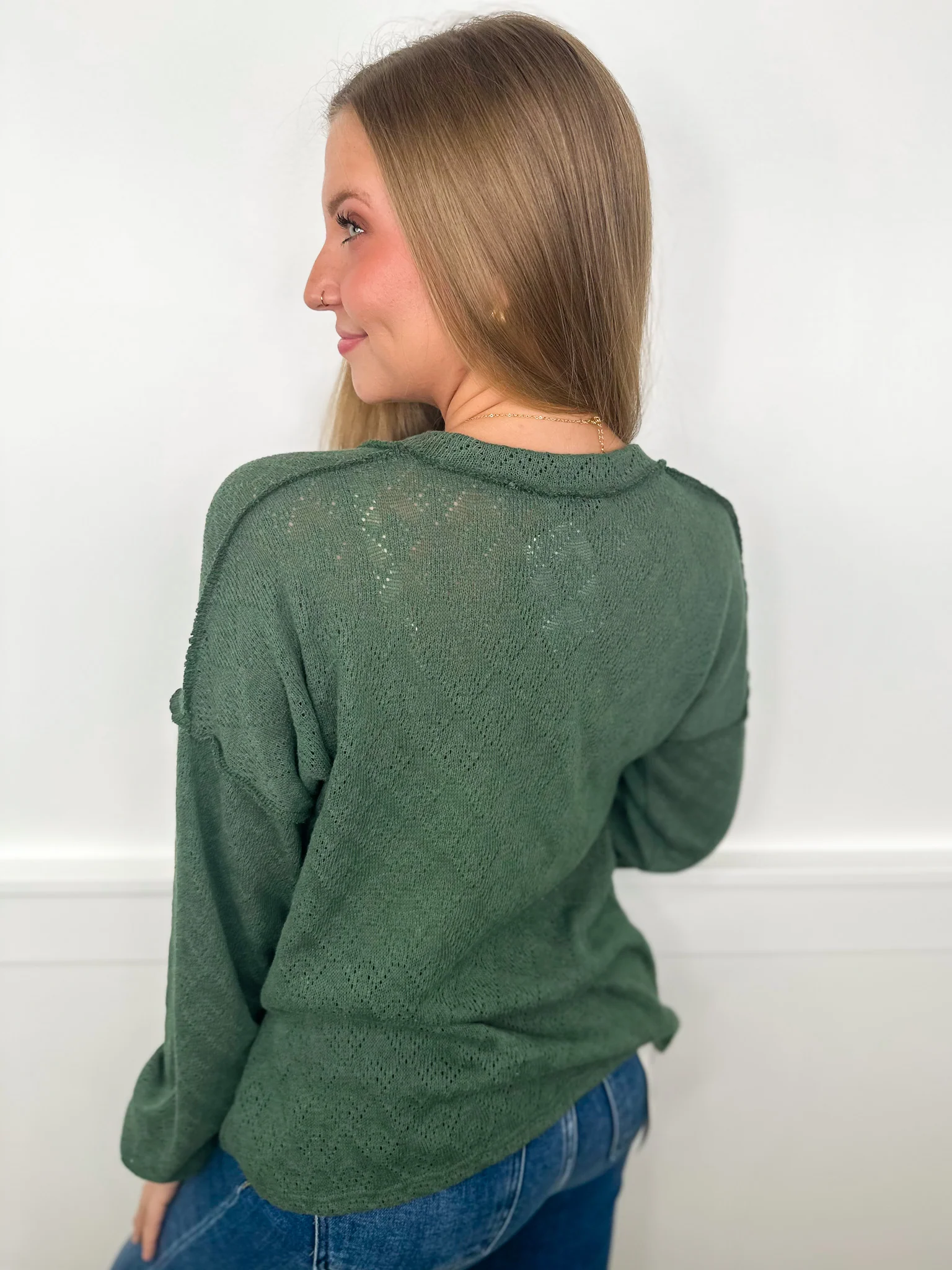 Are You Ready Knit Long Sleeve Avery Mae Top - Image 2
