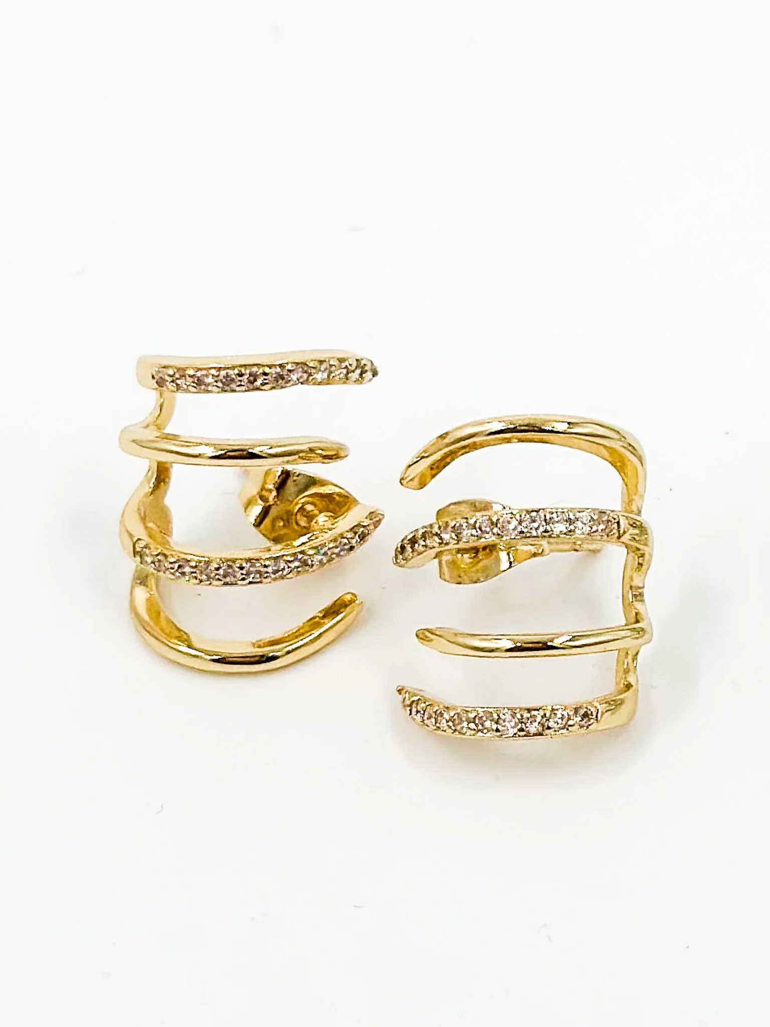 B.B. Lila Forever a City Girl Huggie Earrings - Multiple Colors - Image 3