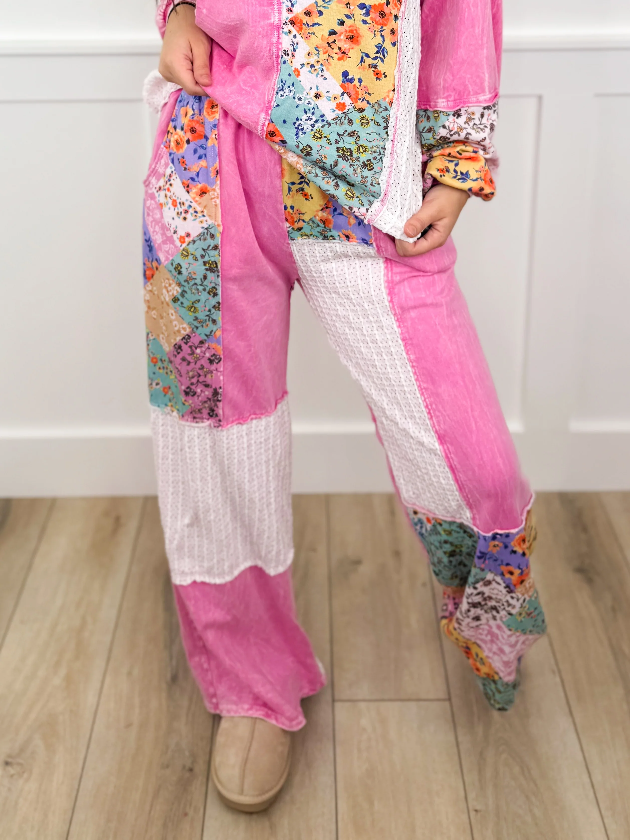 Back to the Beginning High-Rise Cotton Wide Leg Avery Mae Bottoms - 3 colors! - Image 2