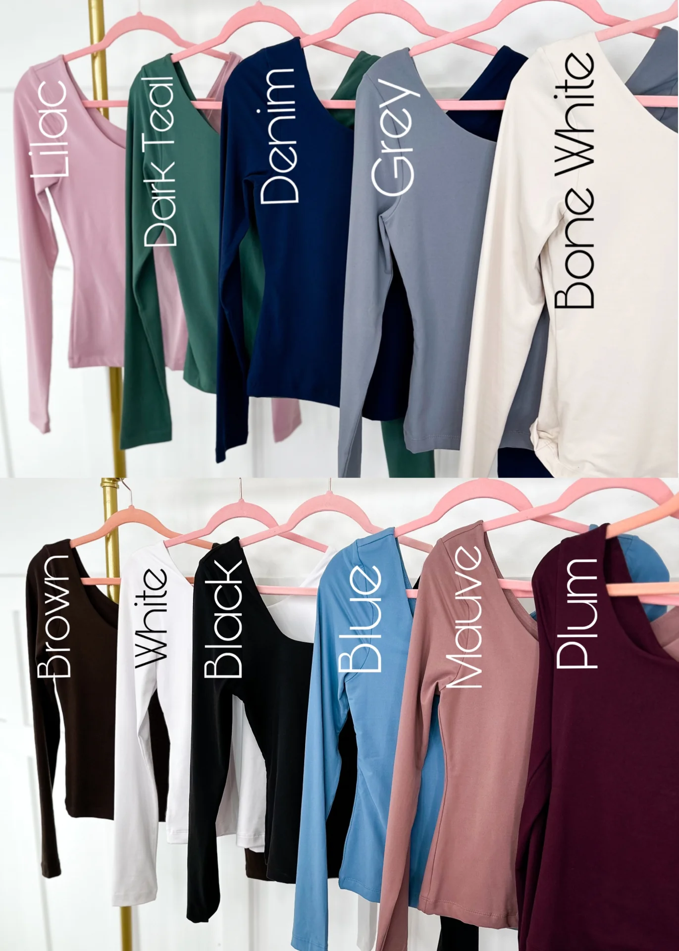 Basic How it is Long Sleeve Avery Mae Top - 12 colors! - Image 4