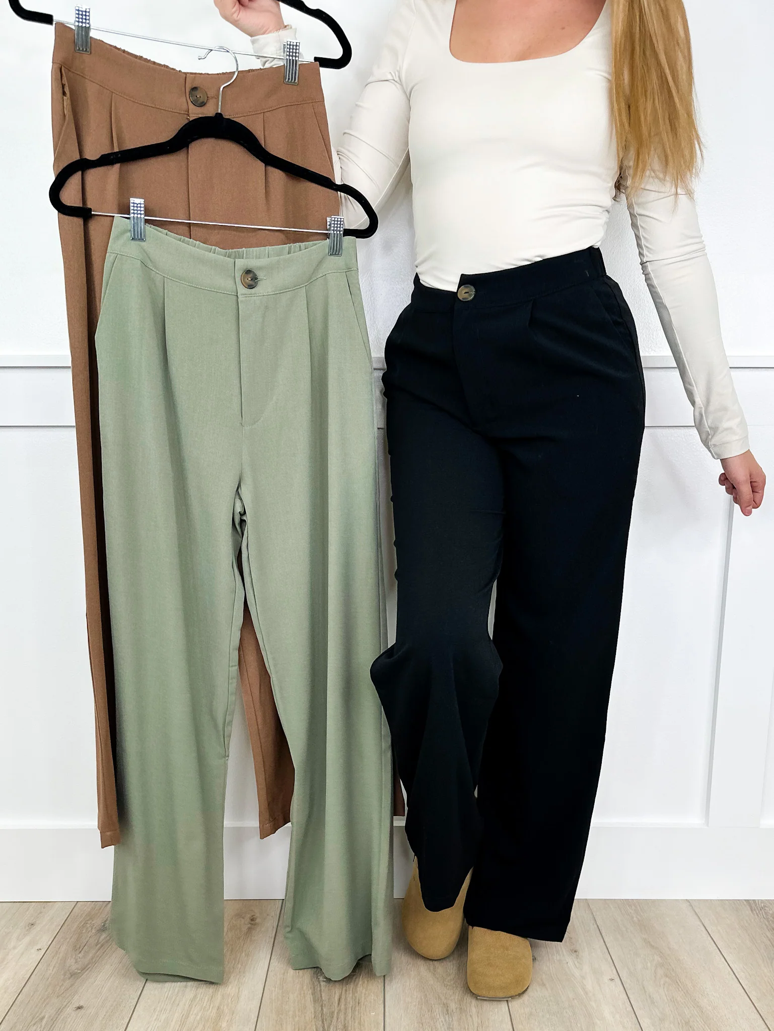 Breath of Fresh Air High-Rise Lightweight Wide Leg Avery Mae Bottoms - 3 colors!