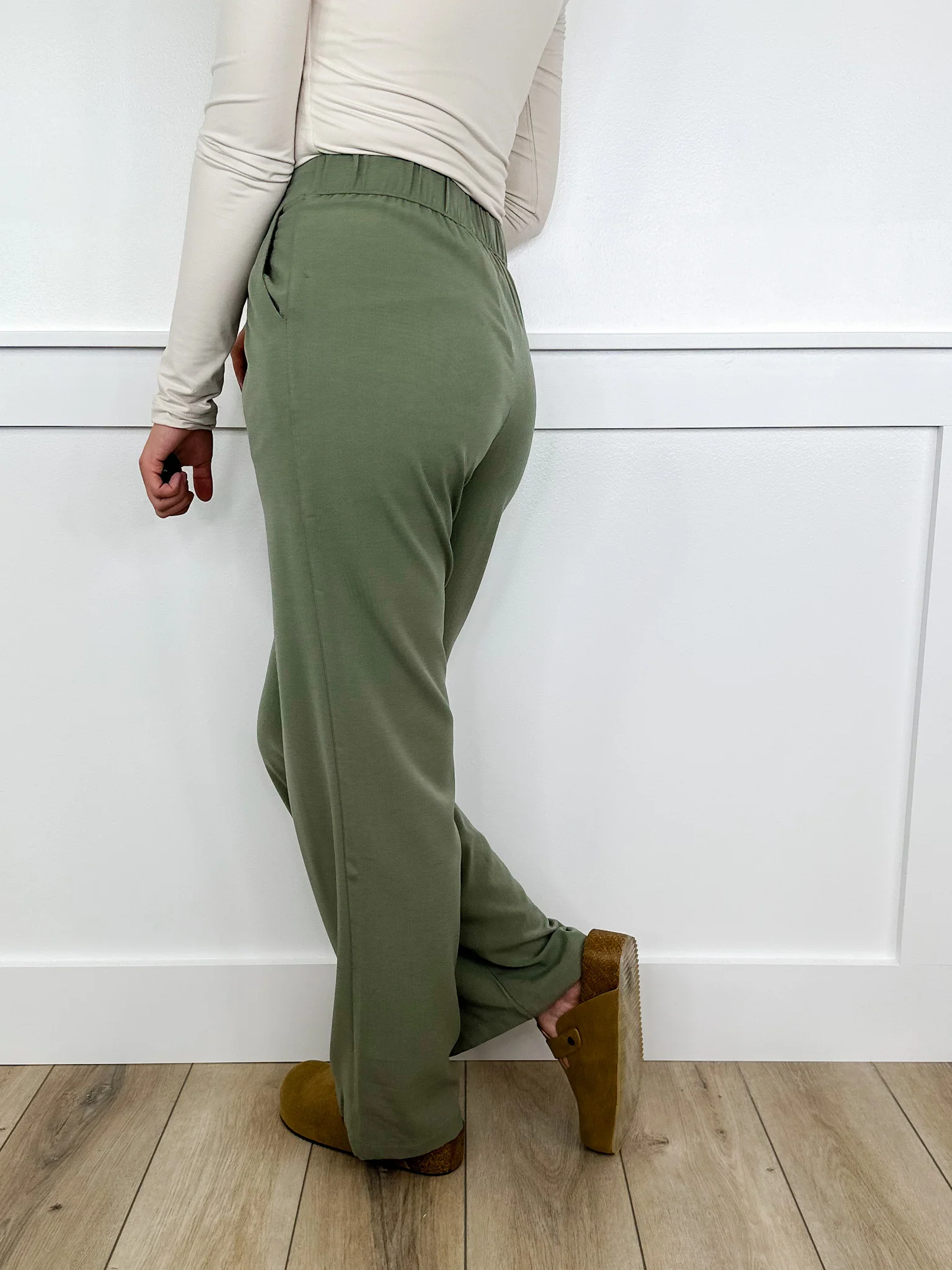 Breath of Fresh Air High-Rise Lightweight Wide Leg Avery Mae Bottoms - 3 colors! - Image 3