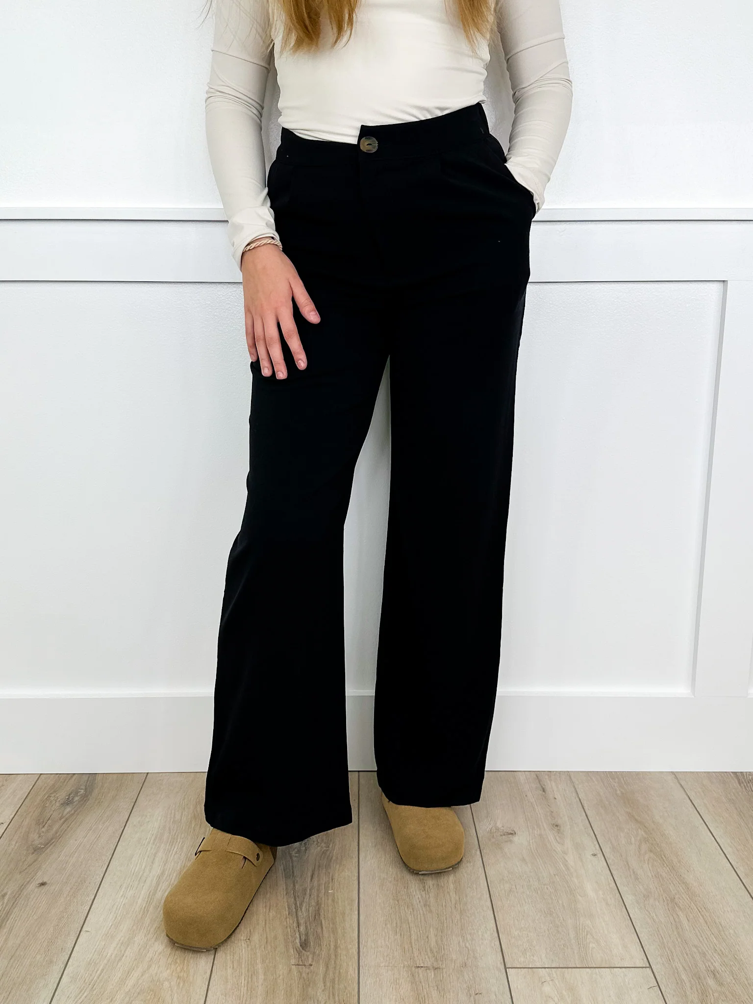 Breath of Fresh Air High-Rise Lightweight Wide Leg Avery Mae Bottoms - 3 colors! - Image 4