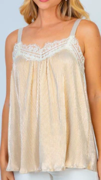 Brighter Than Gold White Birch Tank Top - Image 3