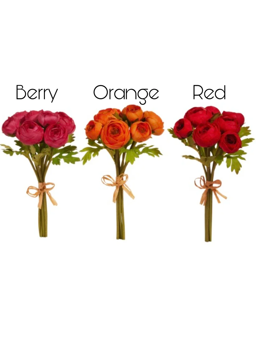 Charming Faux Buttercup Bouquet - Multiple Colors - Image 2