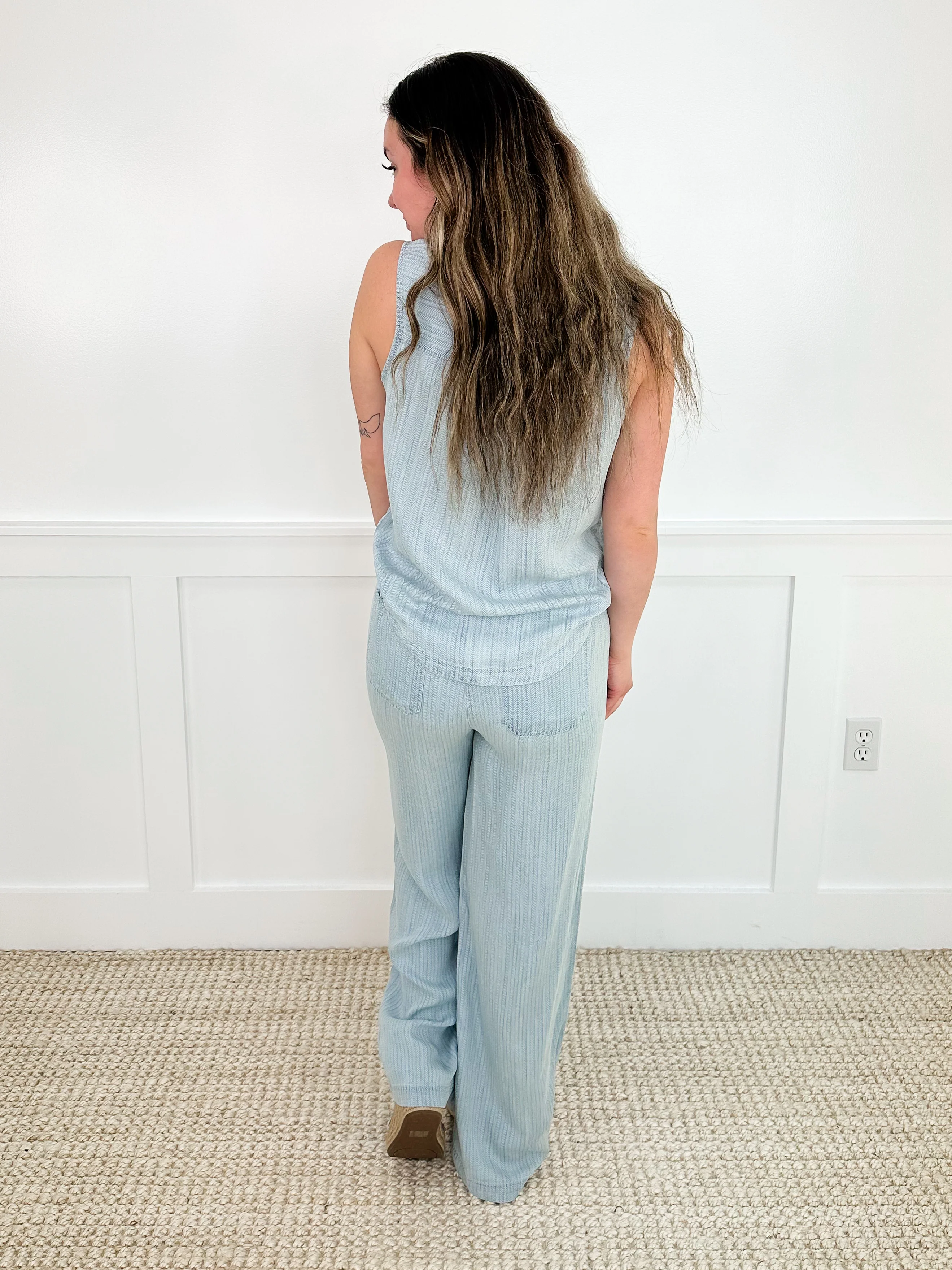 Dance Mode Denim Avery Mae Tank Top - Image 2