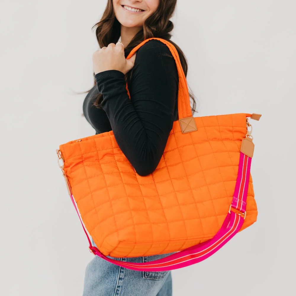 Dreamer Quilted Tote Bag - Image 18