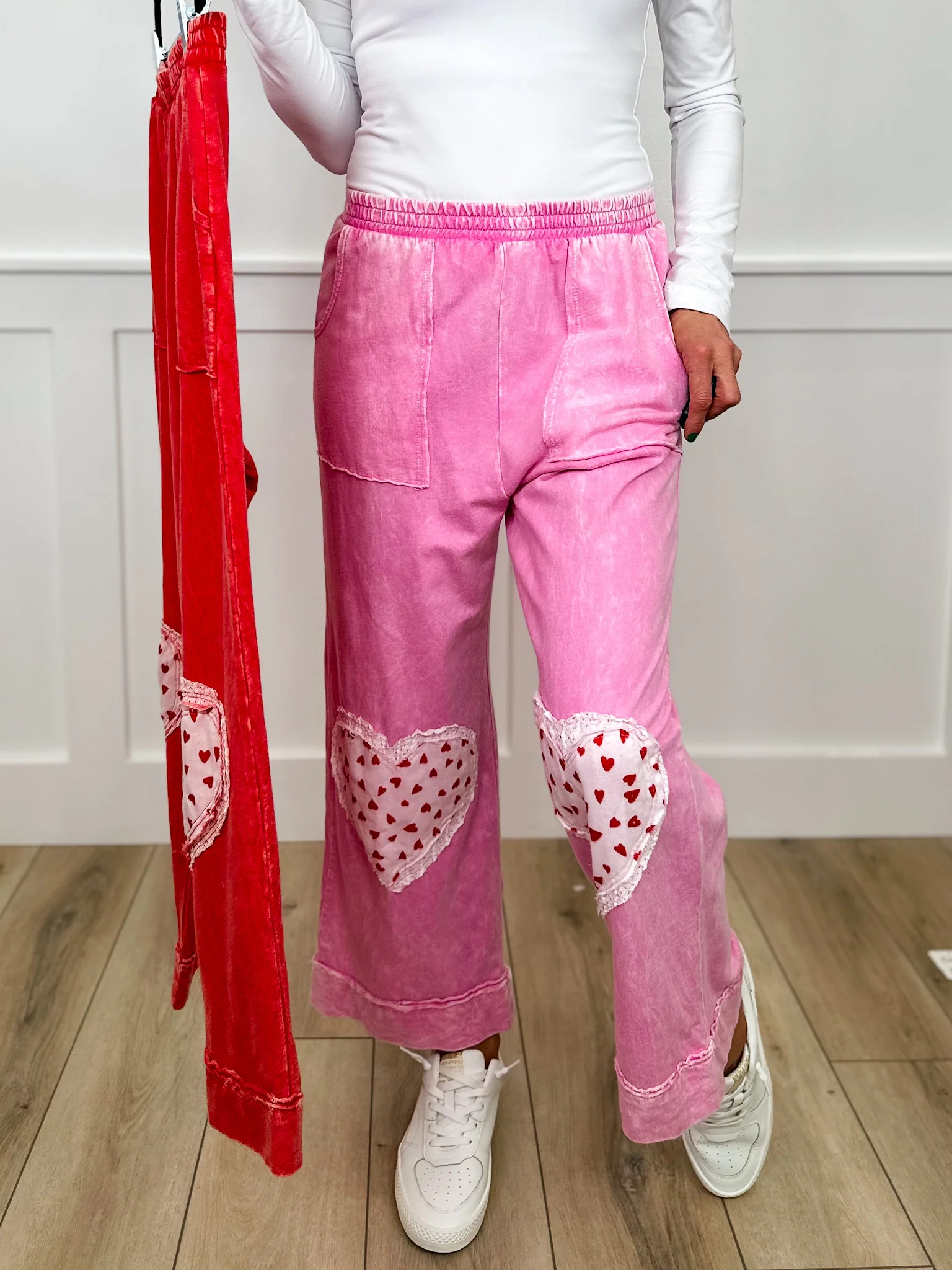 Dreaming of Love High-Rise Cotton Avery Mae Cropped Bottoms - 2 colors!