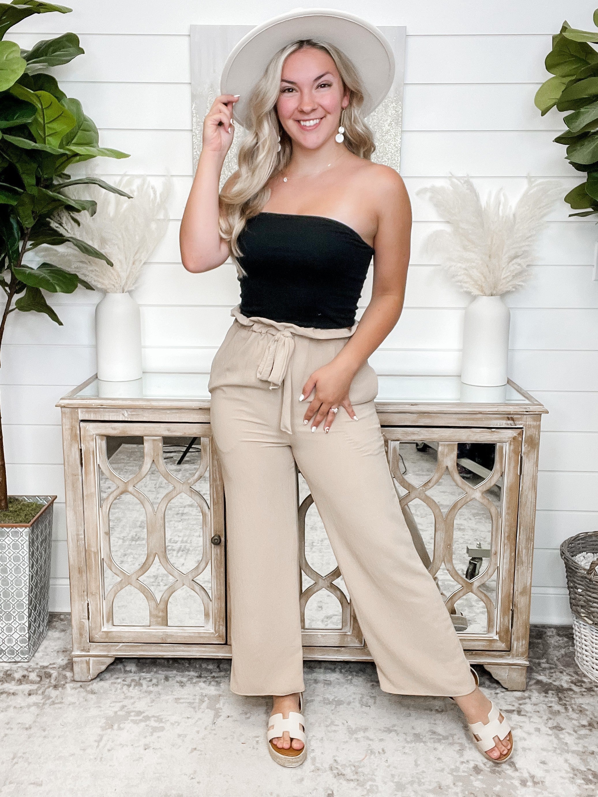 Funny Girl Paper Bag Waist Bottoms - 3 colors! - Image 4