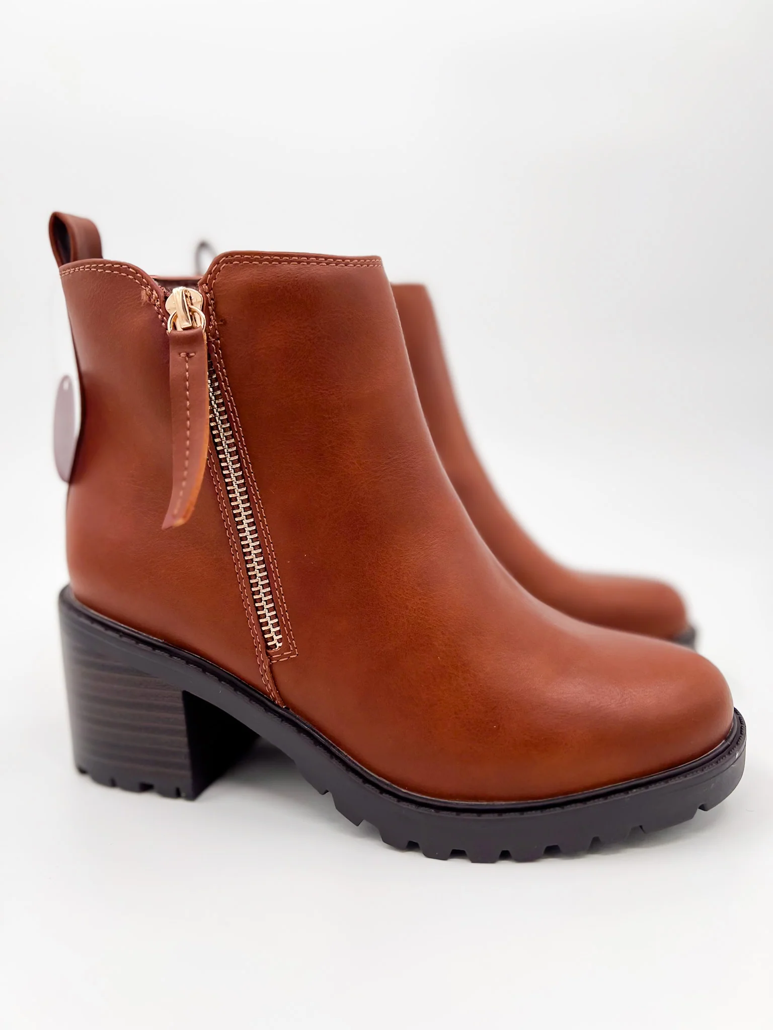 Keep That Smile Faux Leather Booties - 2 options! - Image 2