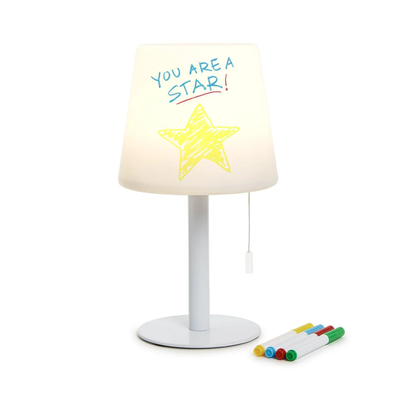 Kids Creativity Rechargeable Write-On Table Lamp - Image 3