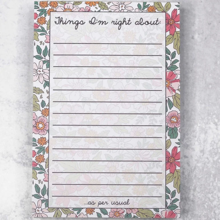 Makin' Lists Again Notepad - 3 options! - Image 4