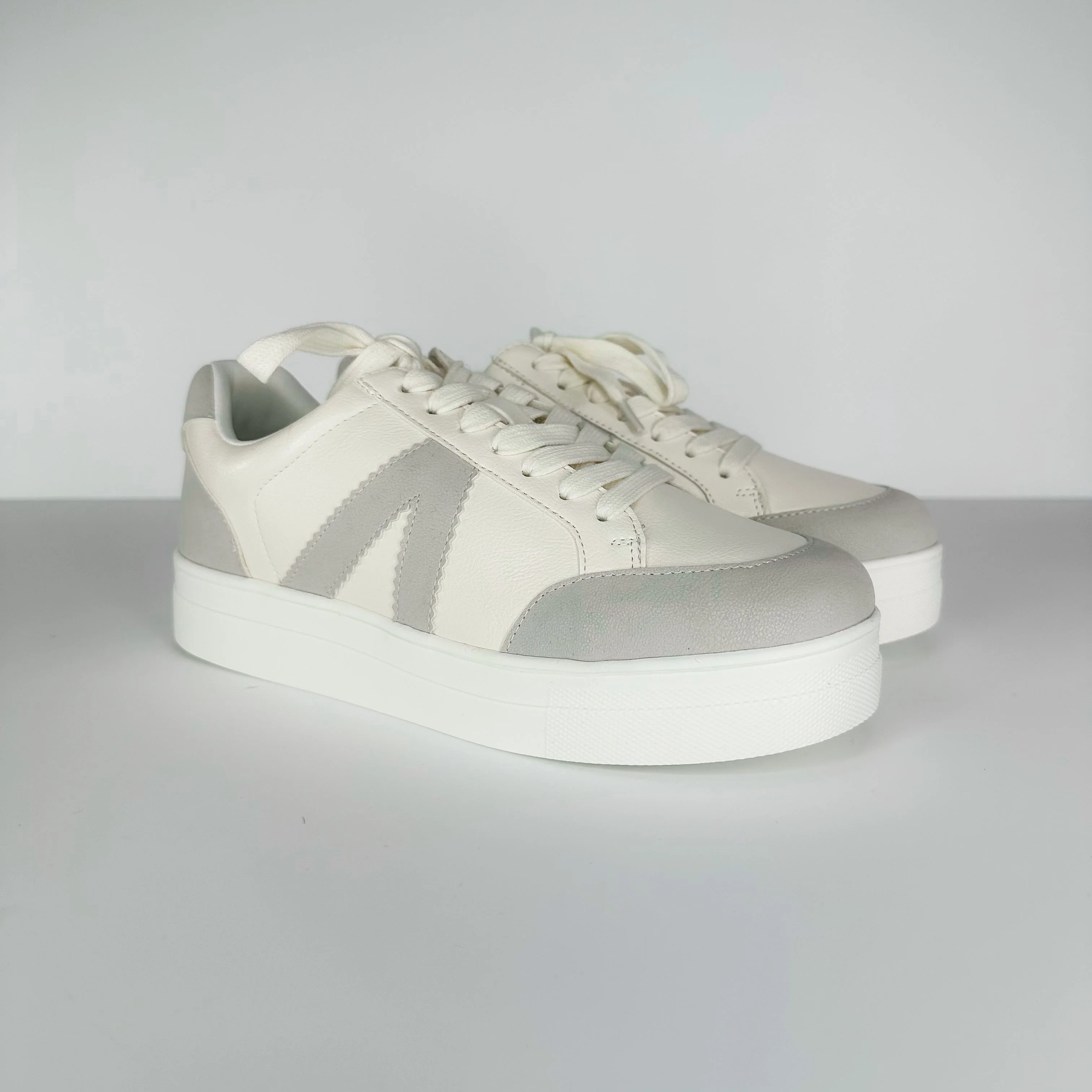 MIA You're So Golden Faux Leather Platform Sneakers - 2 colors! - Image 3
