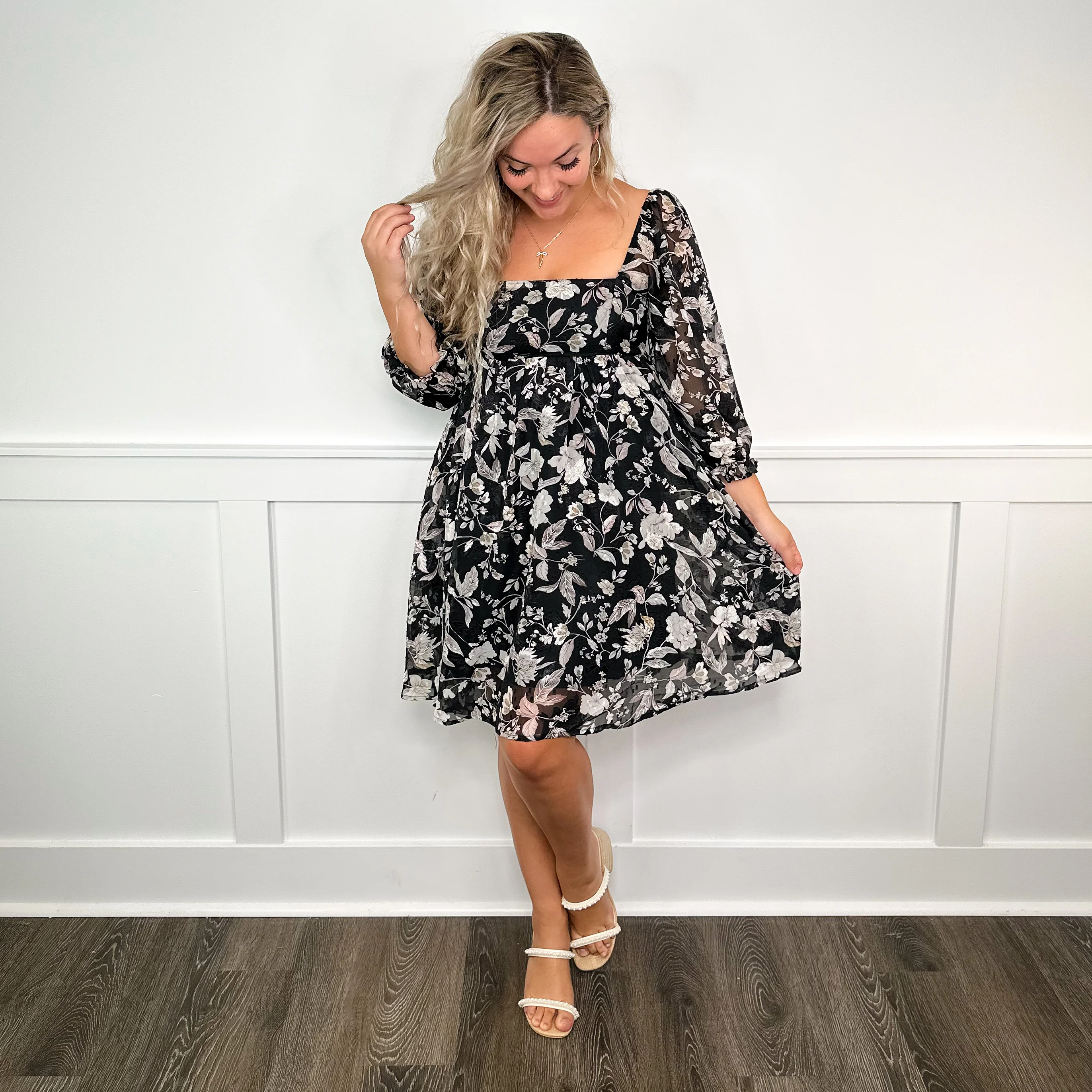 Most of All Avery Mae Floral Dress - 2 colors! - Image 3