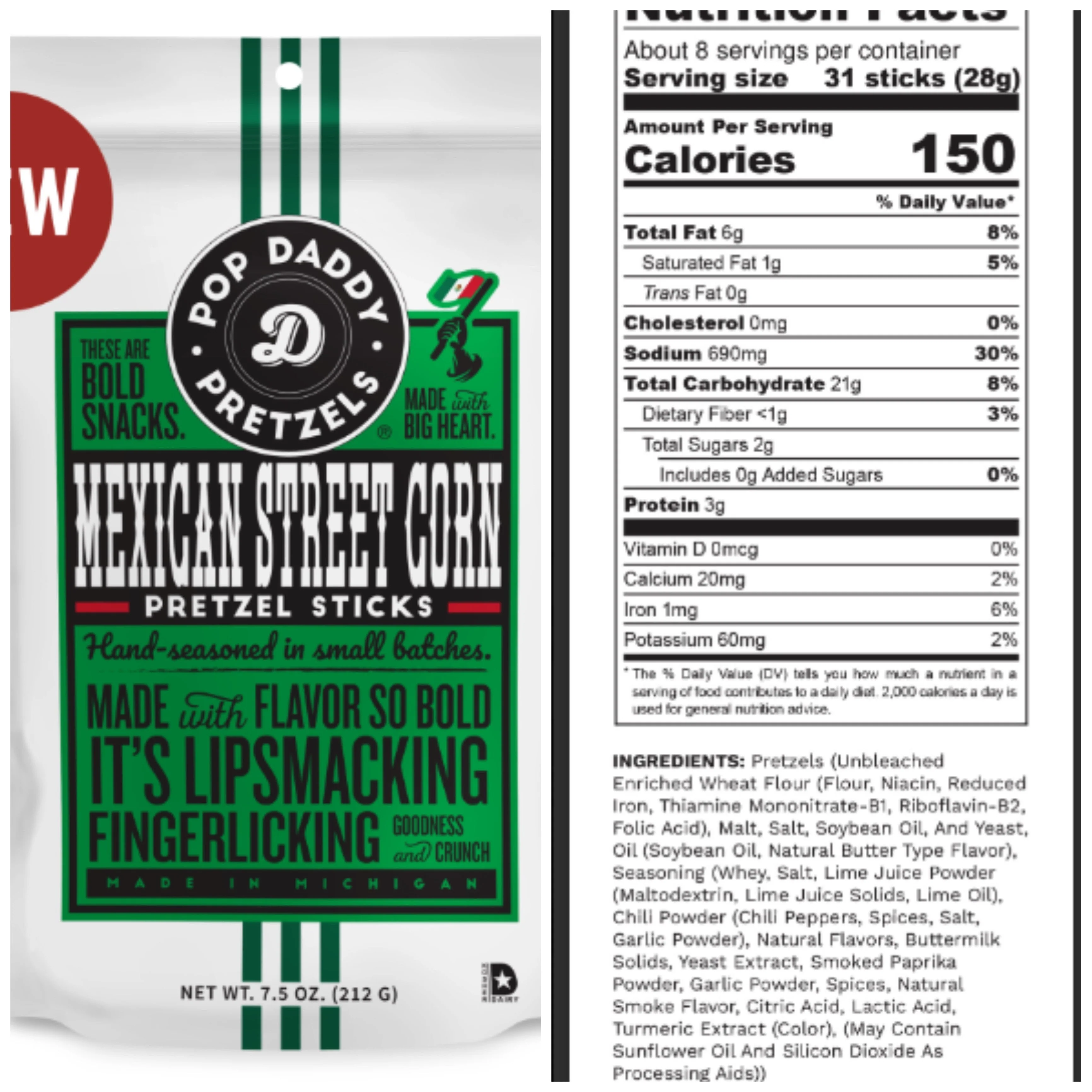 Pop Daddy Bold Pretzel Snacks - Multiple Options *FINAL SALE* - Image 12