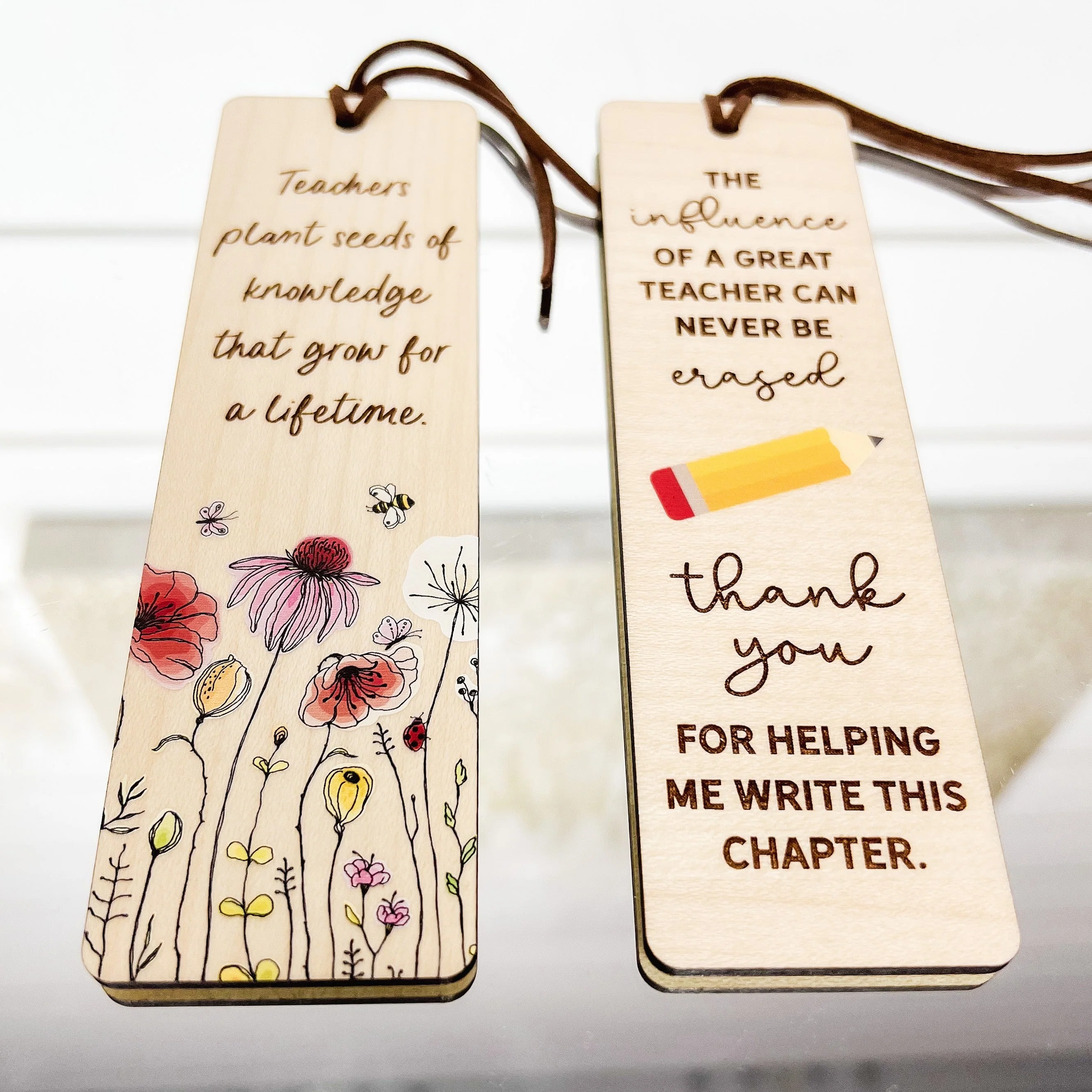 Seeds of Knowledge Wood Bookmark - 4 options! - Image 6