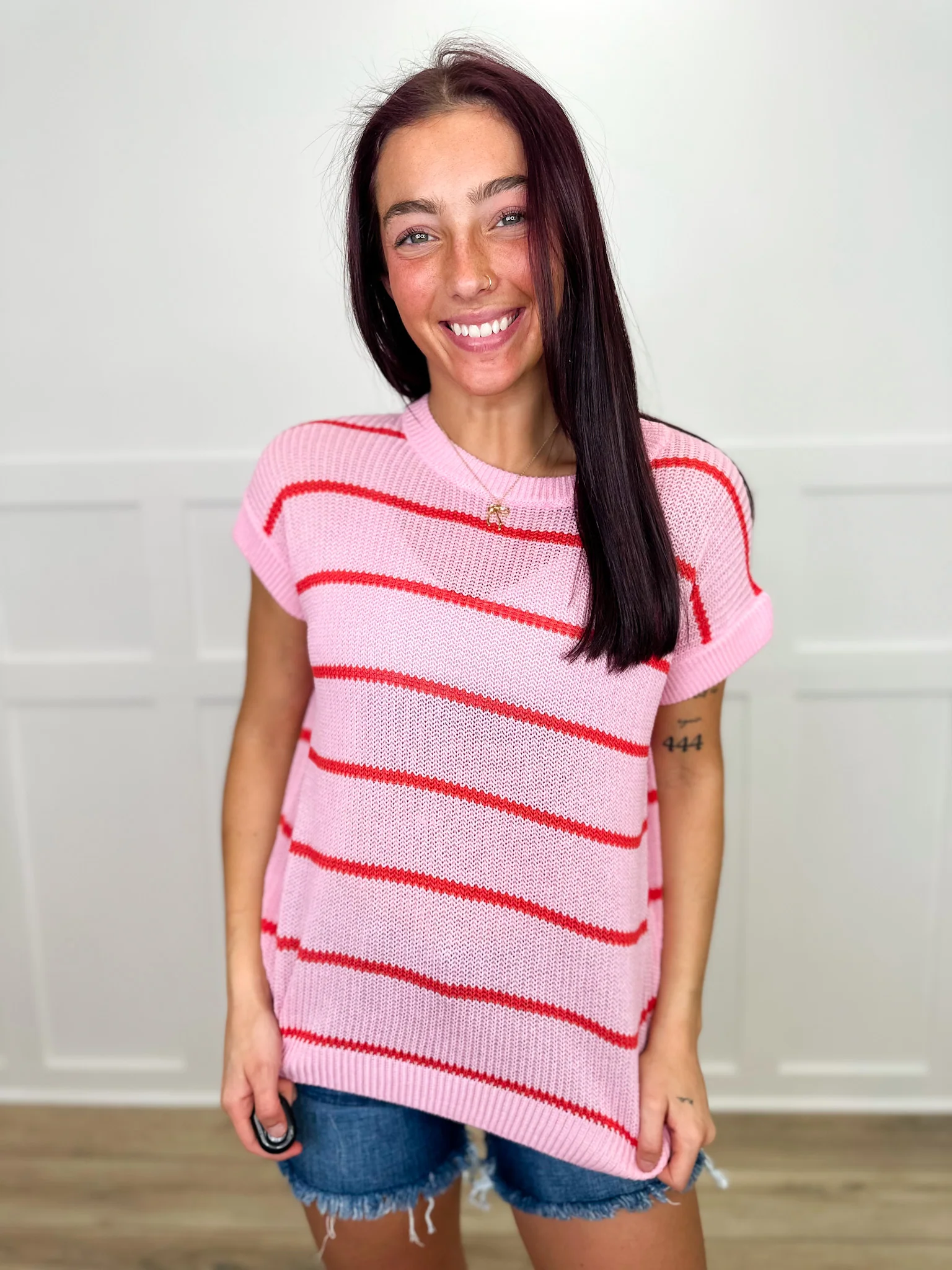 Sew In Love For Your Lifetime Knit Short Sleeve Avery Mae Top - Multiple Colors - Image 3