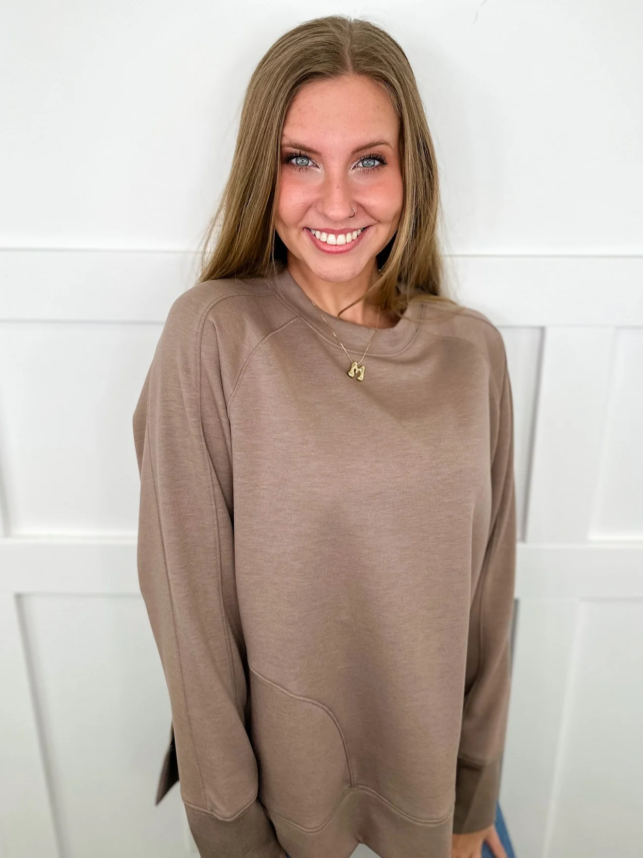 Zenana Basic A Sure Thing Long Sleeve Weekender Top - 12 colors! - Image 17