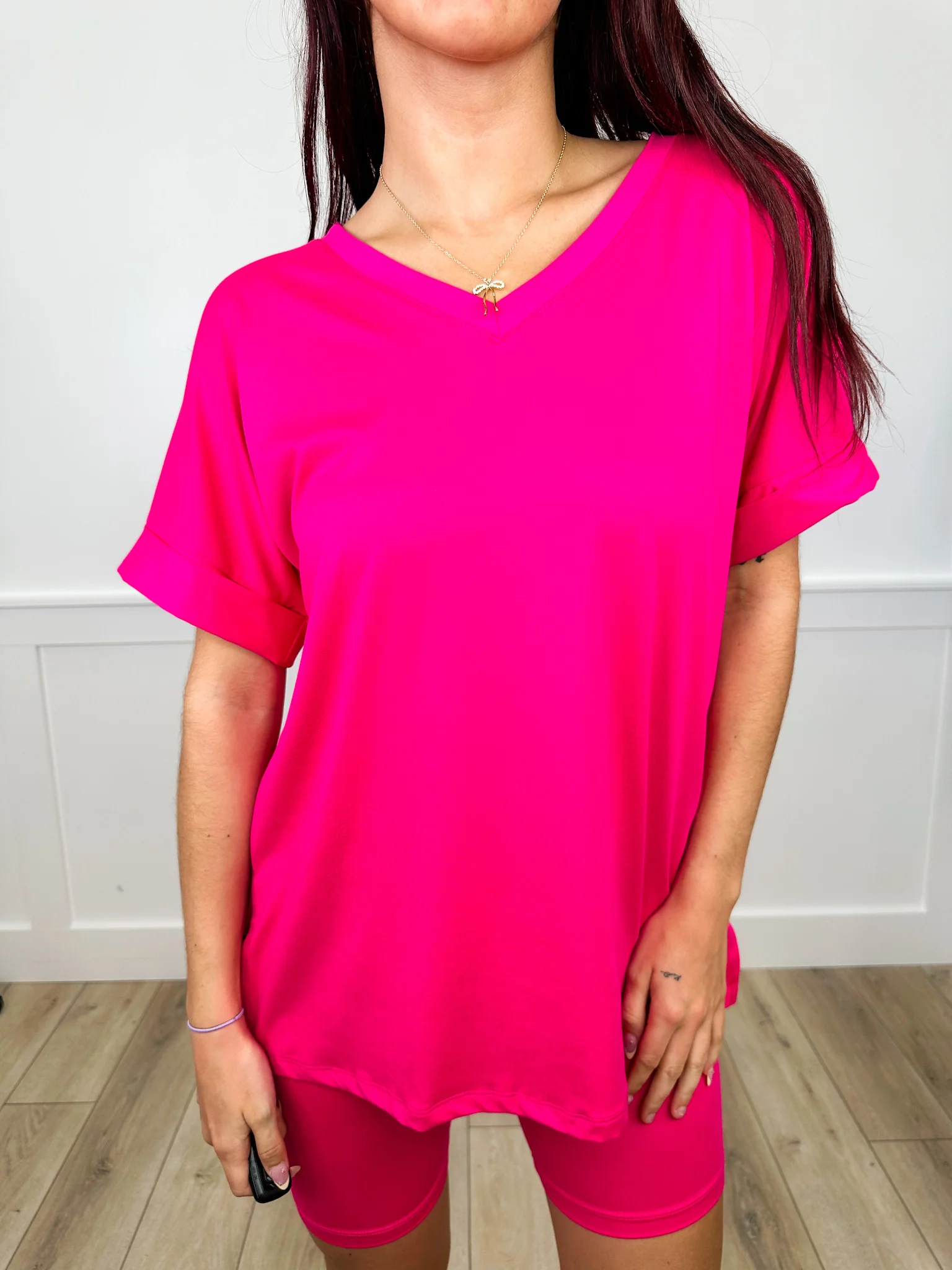Zenana Basic Finding Escape Mid-Rise Lightweight Set - 6 colors! - Image 2