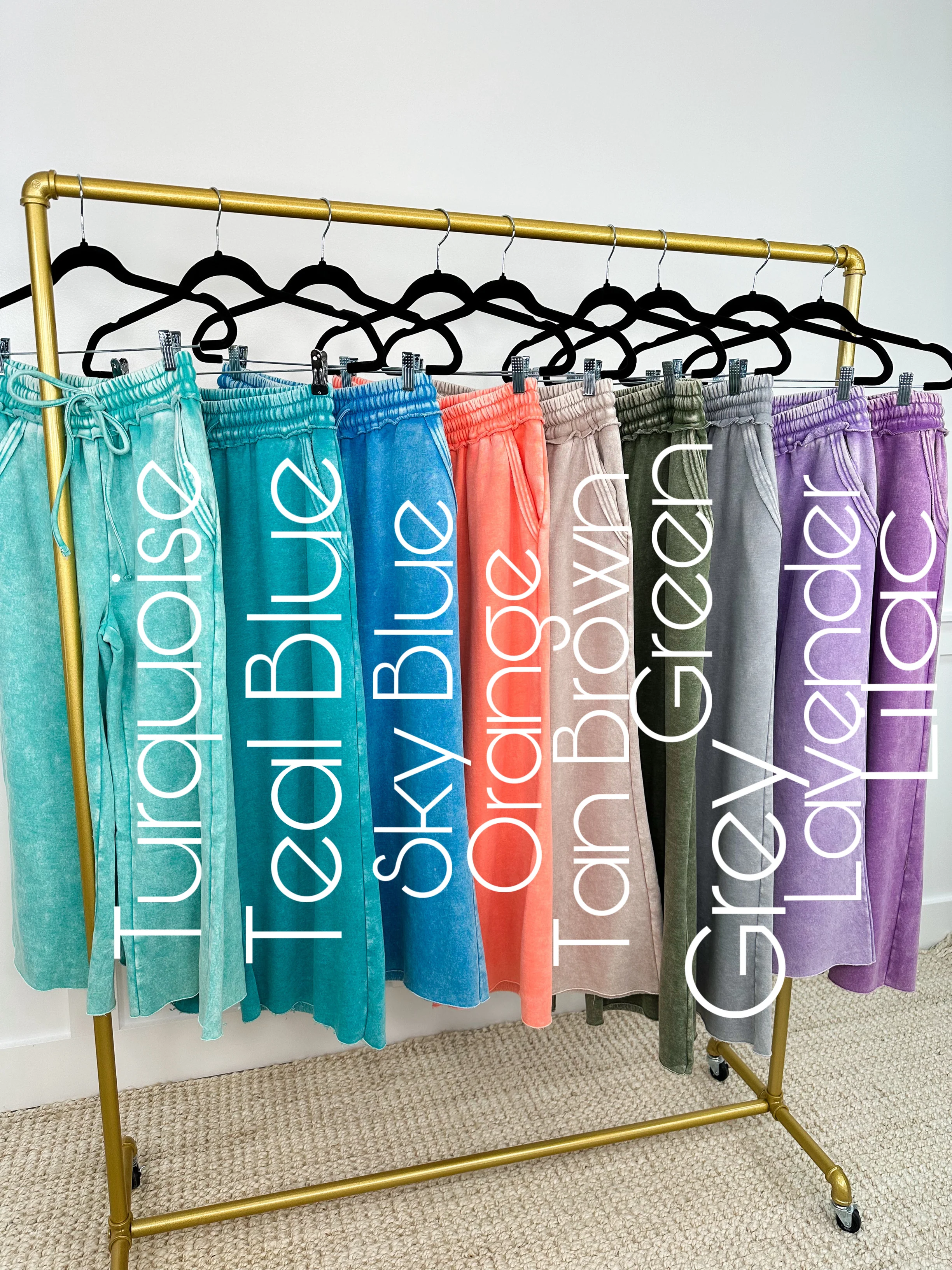 Zenana Next to You High-Rise Cotton Blend Cropped Bottoms - 9 colors! - Image 2